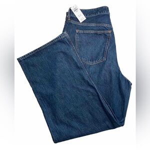 Abercrombie & Fitch Women’s Curve Love High Rise The Loose Jean Denim Jeans